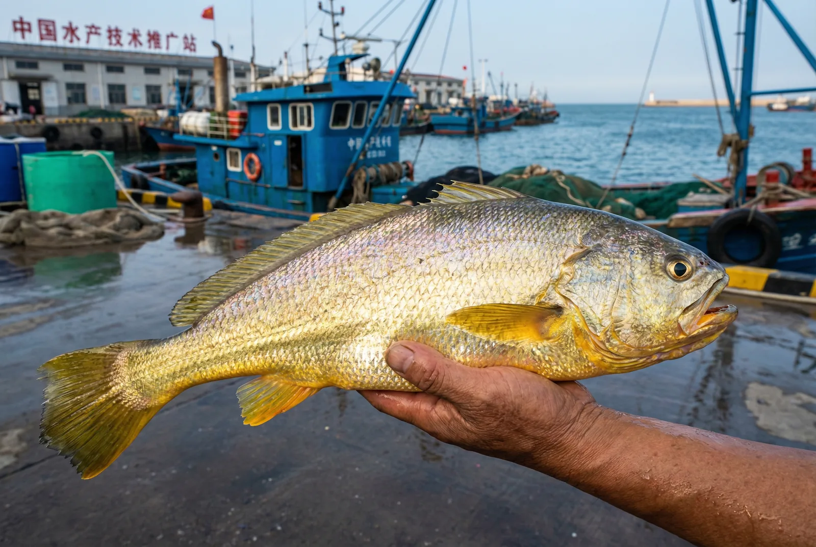 大黄鱼深水网箱养殖 - 网红黑料